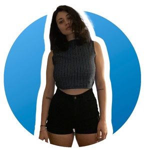 😍BOGO American Apparel high waist denim shorts